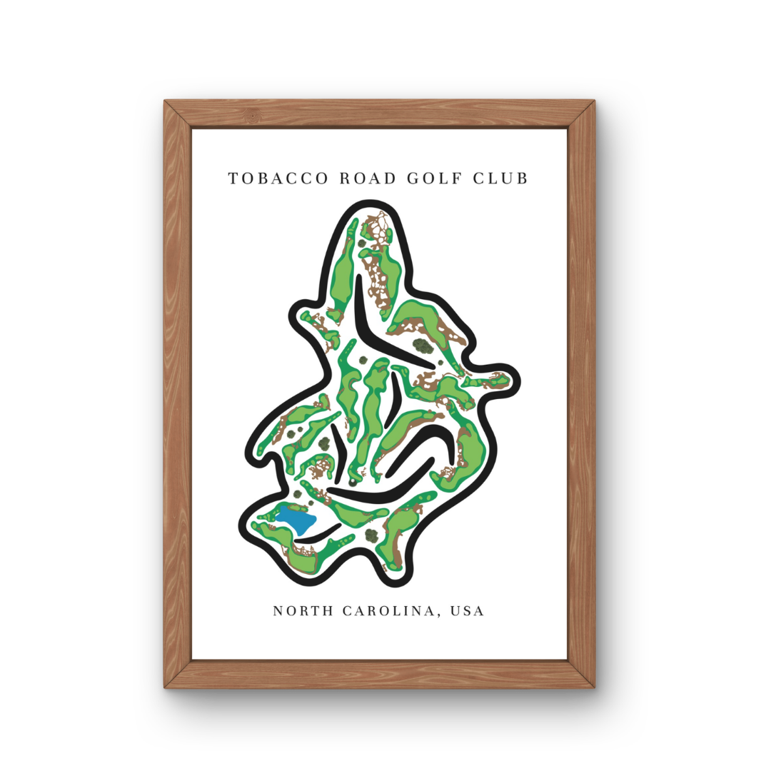 Tobacco Road Golf Club, Golf Course Print, North Carolina