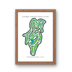 Laurel Valley Golf Club, Golf Course Prints, Pennsylvania