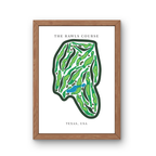 The Rawls Course, Golf Course Prints, Texas