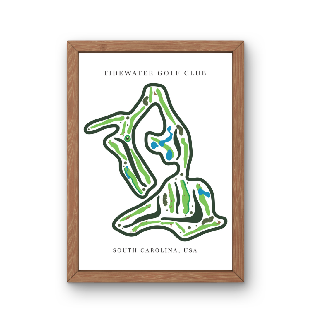 Tidewater Golf Club, Golf Course Prints, South Carolina
