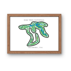 Oak Tree National, Golf Course Prints, Oklahoma