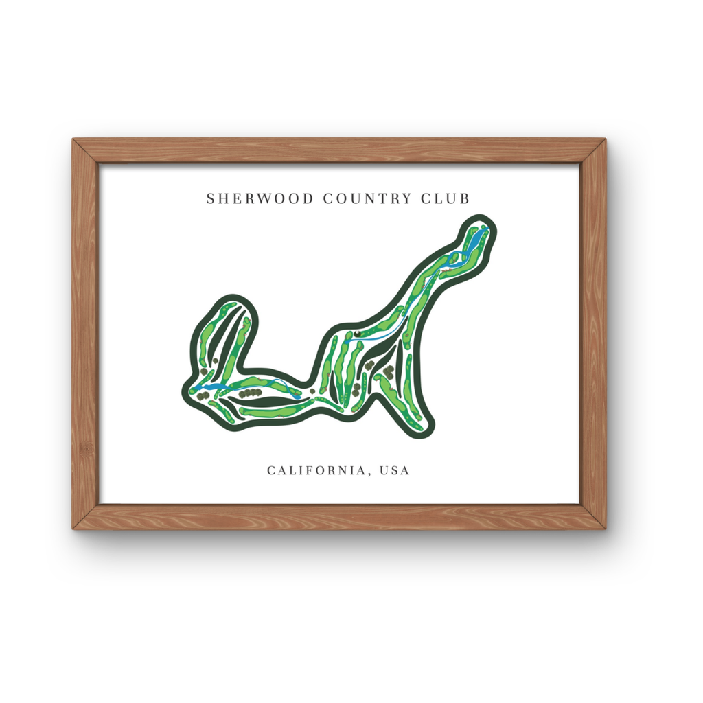 Sherwood Country Club, Golf Course Prints, California