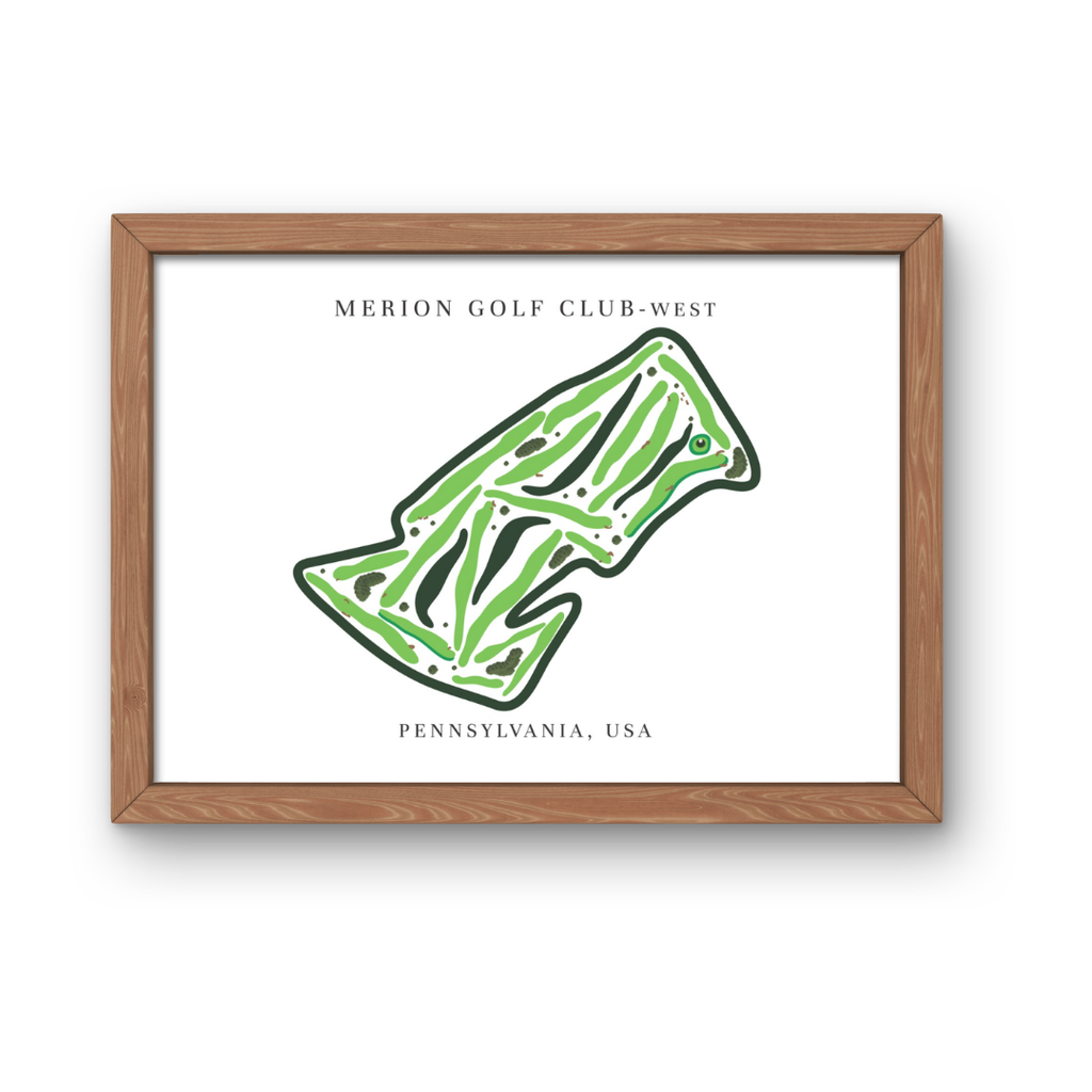 Merion Golf Club - East, Golf Course Prints, Pennsylvania