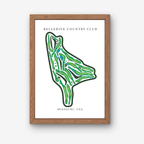 Bellerive Country Club Golf Course Prints, Missouri, Golf Map Artwork