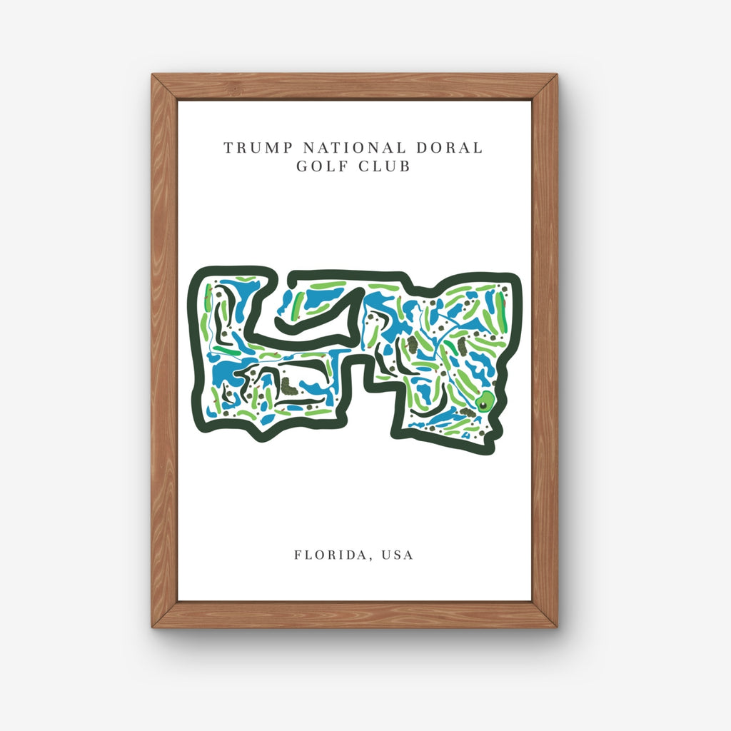 Trump National Doral Golf Club, Golf Course Print, Florida