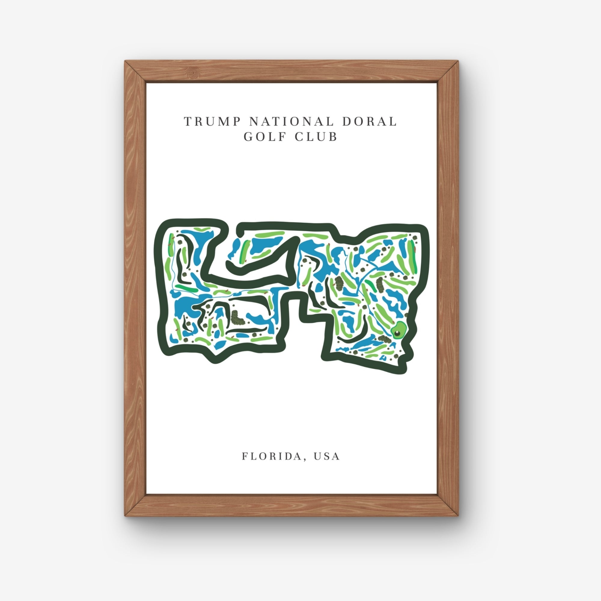 Trump National Doral Golf Club, Golf Course Print, Florida