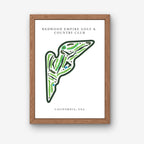 Redwood Empire Golf & Country Club, Golf Course Print, California