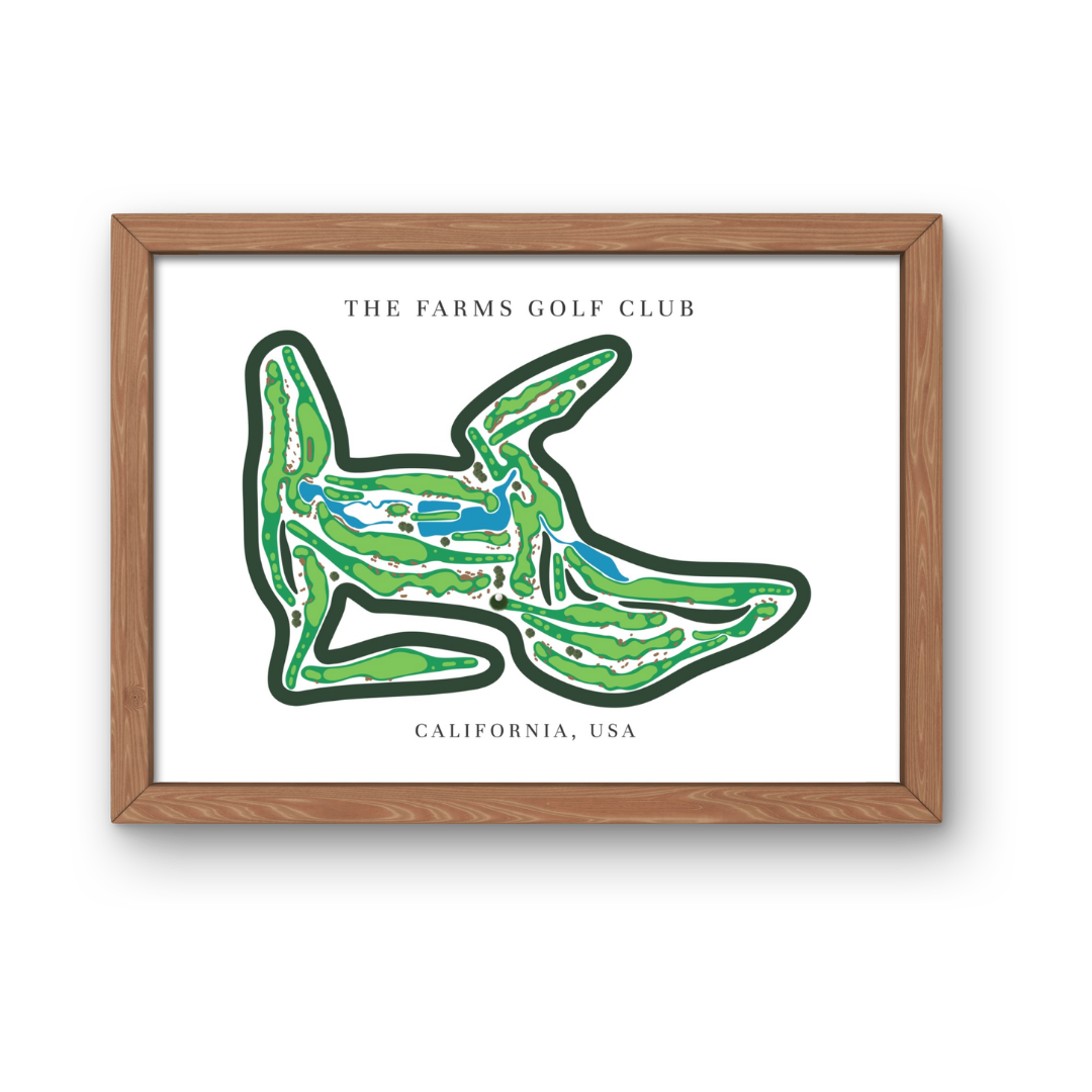 The Farms Golf Club, Golf Course Prints, California