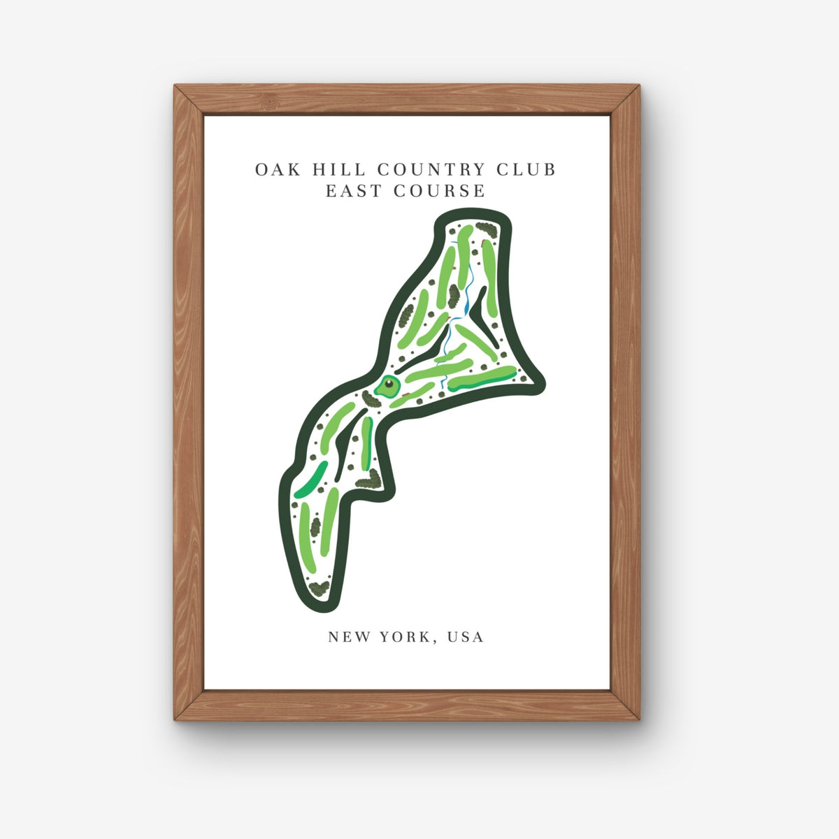 Oak Hill Country Club East, Golf Course Print, New York