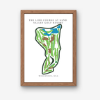 The Lido Course at Sand Valley Golf Resort Golf Course Prints, Wisconsin, Golf Map Artwork