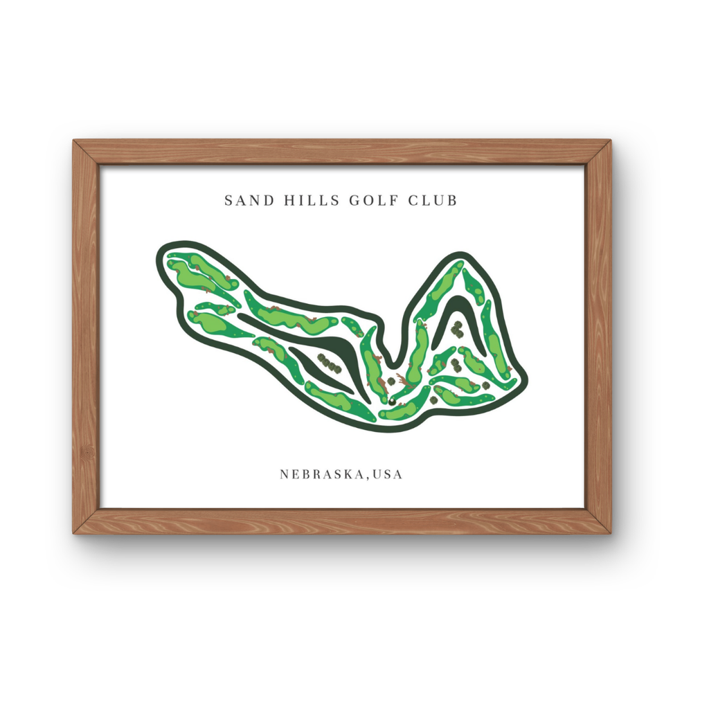 Sand Hills Golf Club, Golf Course Prints, Nebraska