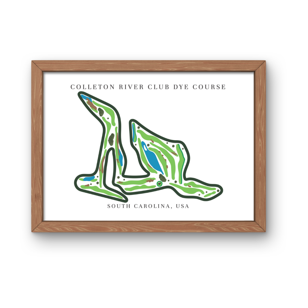 Colleton River Club- Dye Course, Golf Course Prints, South Carolina