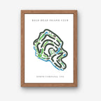Bald Head Island Club, Golf Course Print, North Carolina