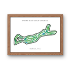 Poipu Bay Golf Club Course Print, Hawaii