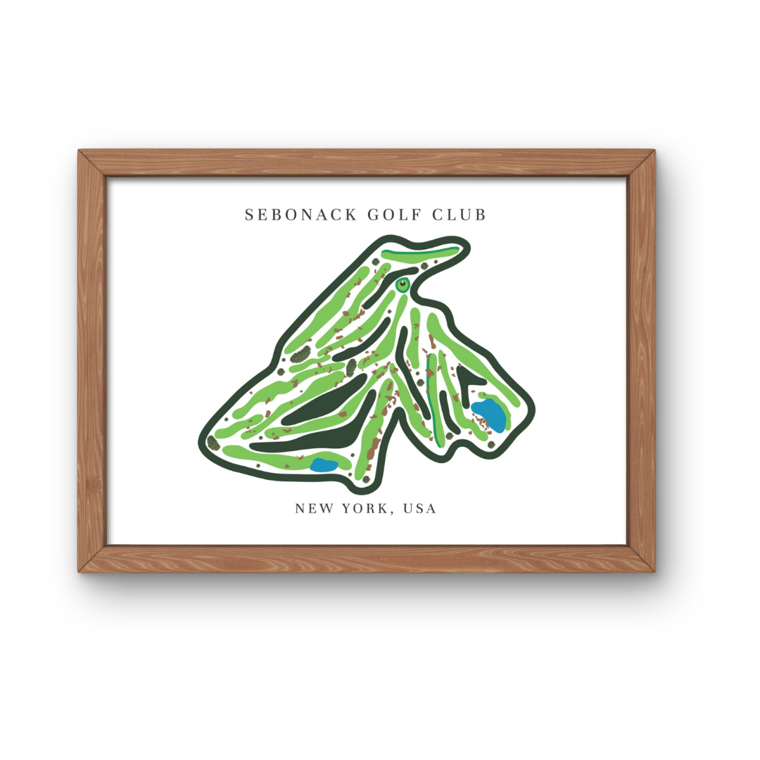 Sebonack Golf Club, Golf Course Prints, New York