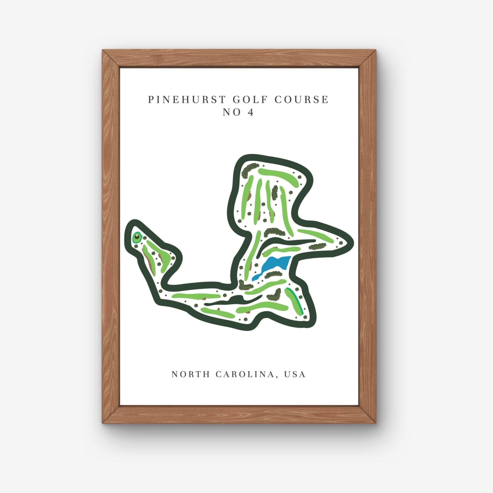 Pinehurst Golf Course Print No. 4, North Carolina