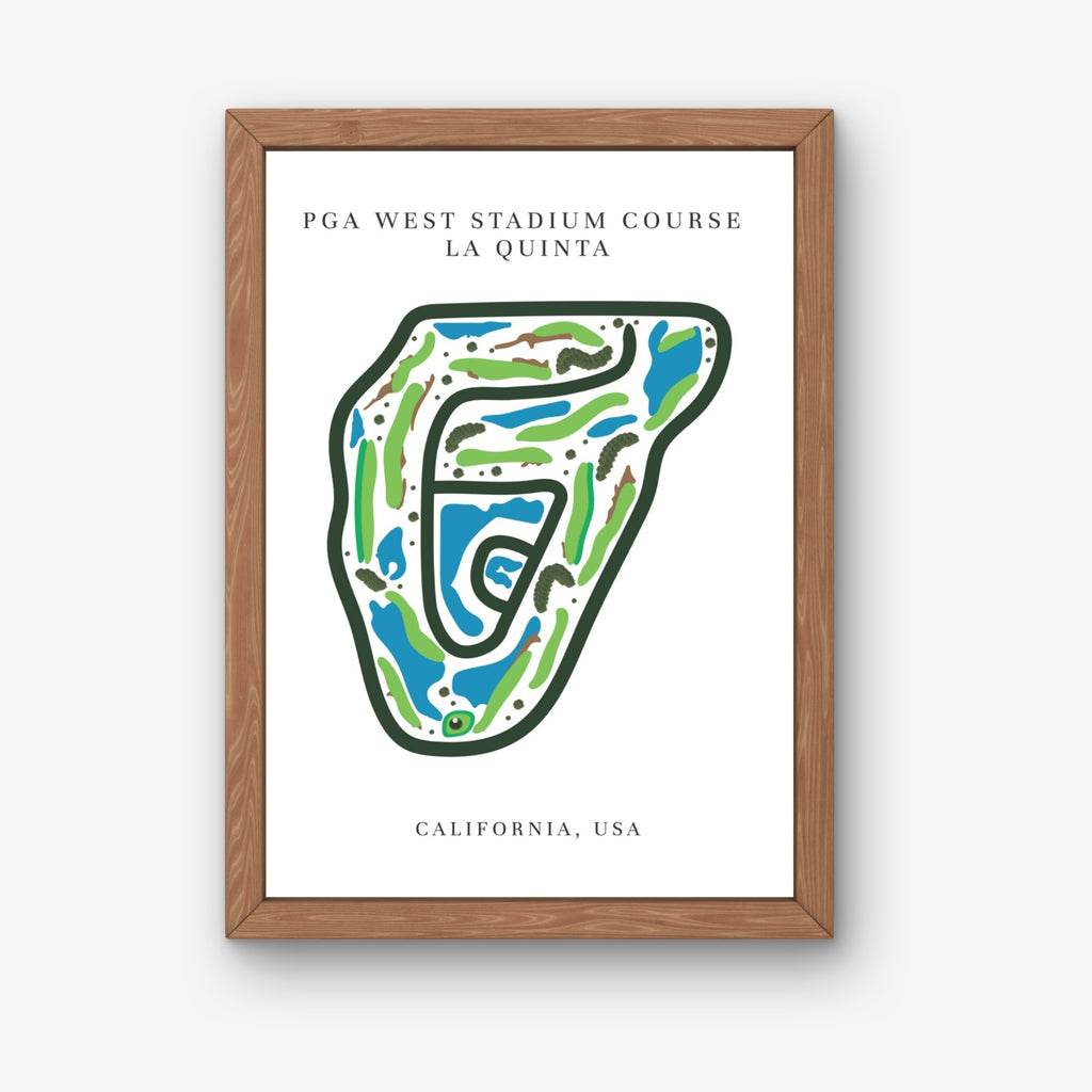 PGA West Stadium Course, Golf Course Print, California