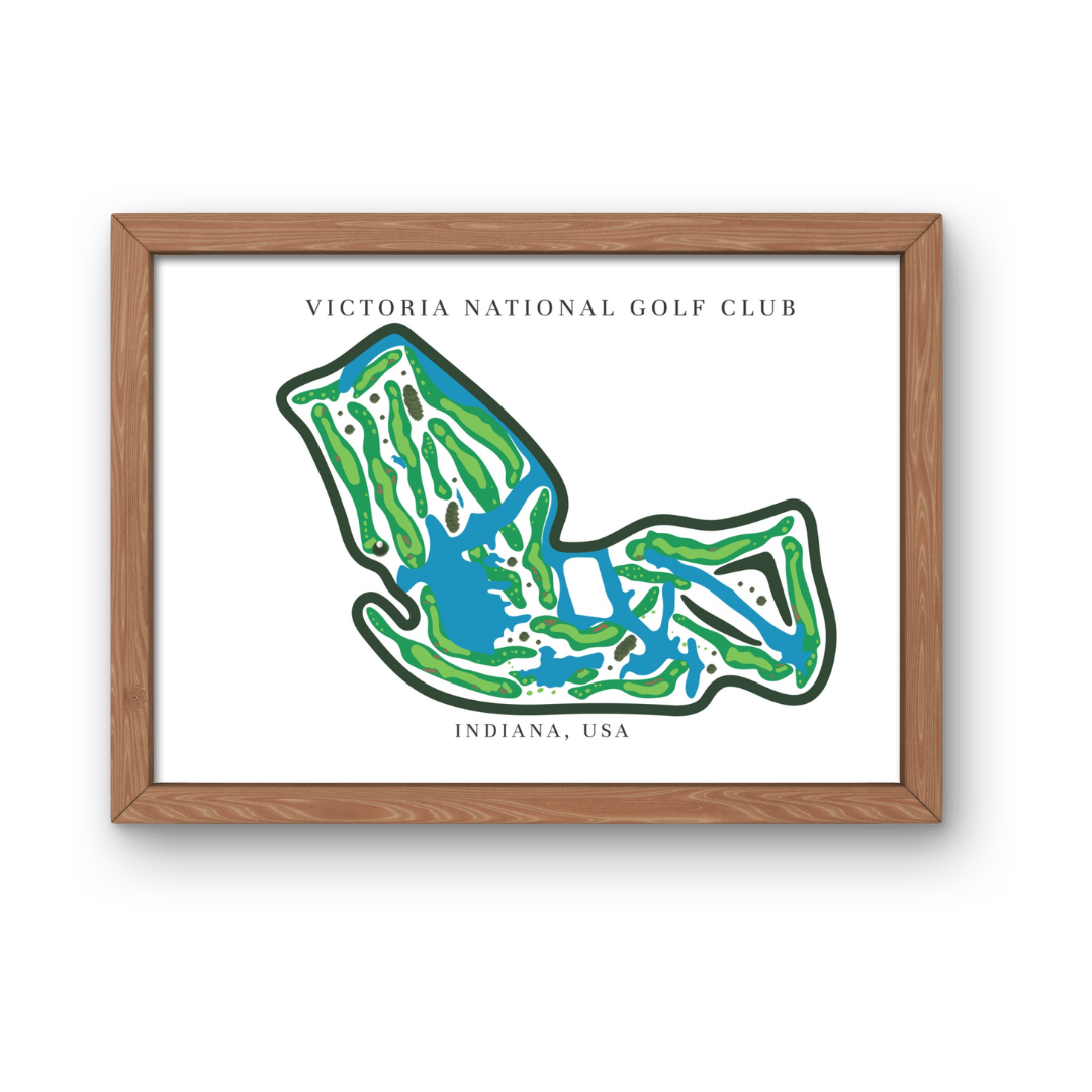 Victoria National Golf Club, Golf Course Prints, Indiana