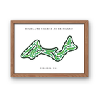 Highland Course At Primland, Golf Course Prints, Virginia