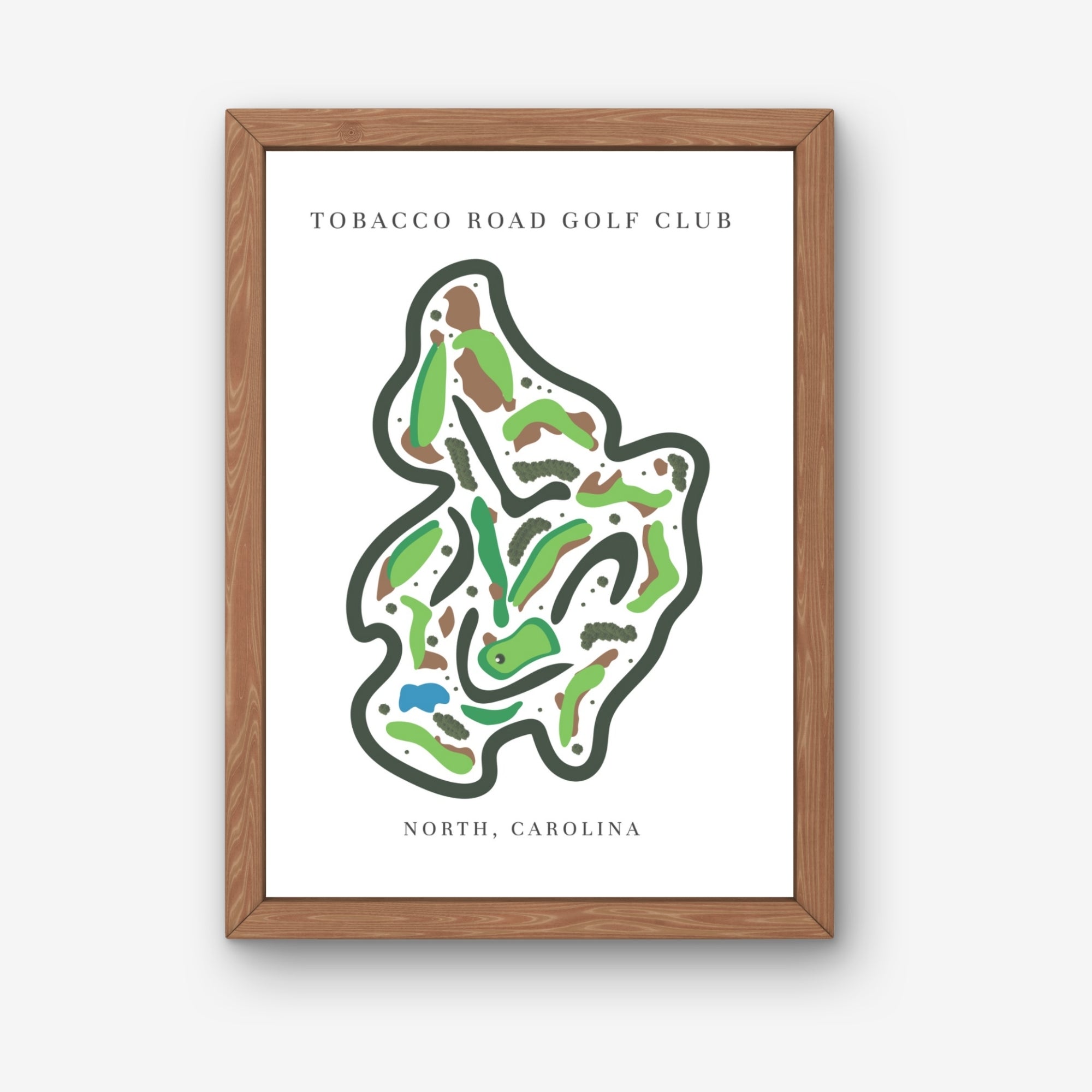Tobacco Road Golf Club, Golf Course Print, North Carolina