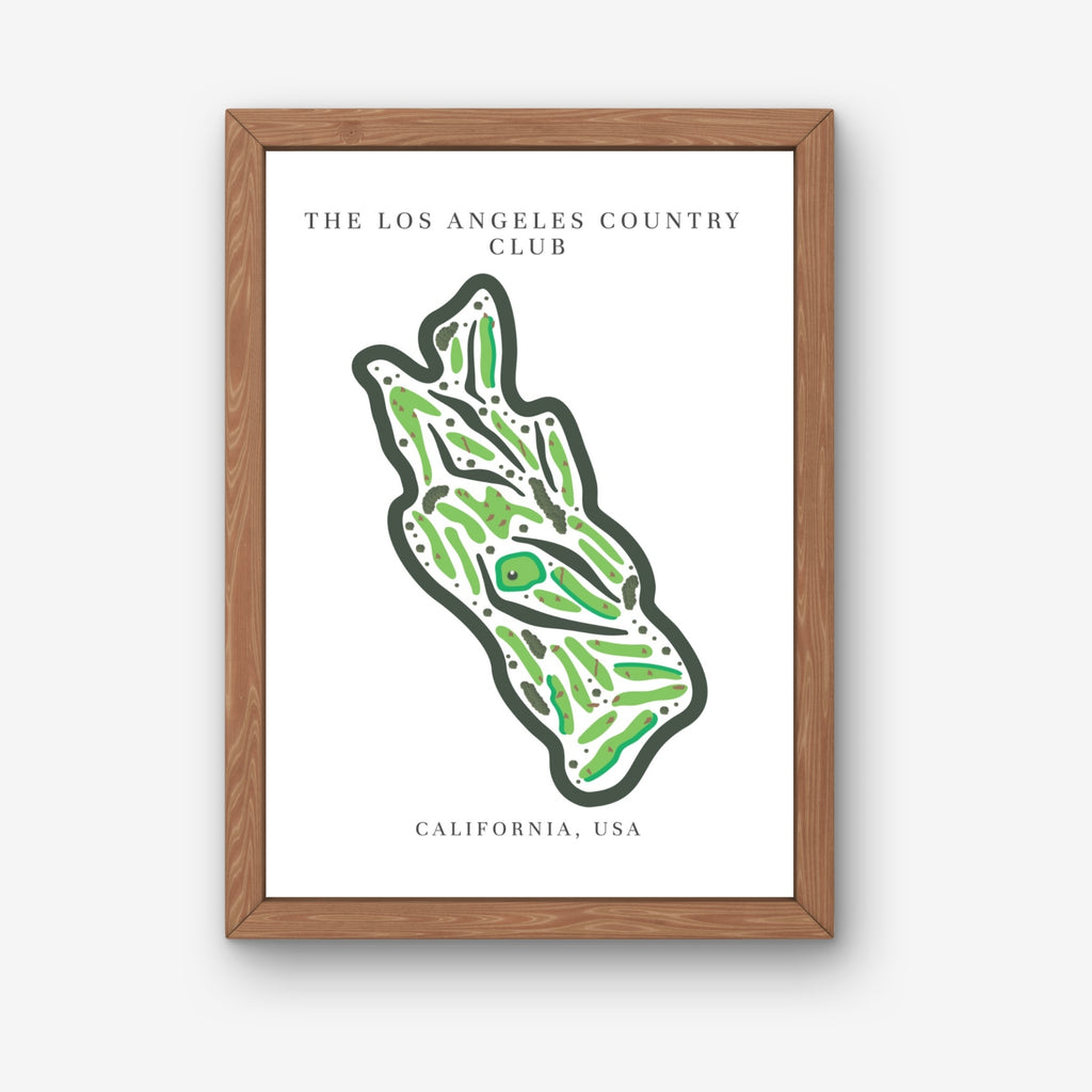 The Los Angeles Country Club, Golf Course Print, California