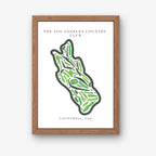 The Los Angeles Country Club, Golf Course Print, California