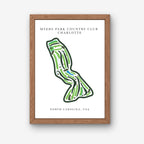 Myers Park Country Club Golf Course Prints, North Carolina