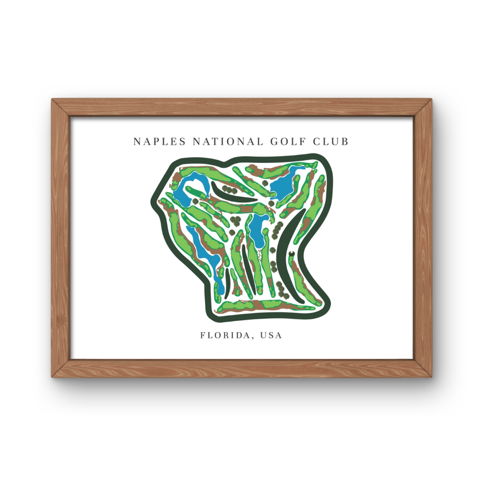Naples National Golf Club, Golf Course Prints, Florida
