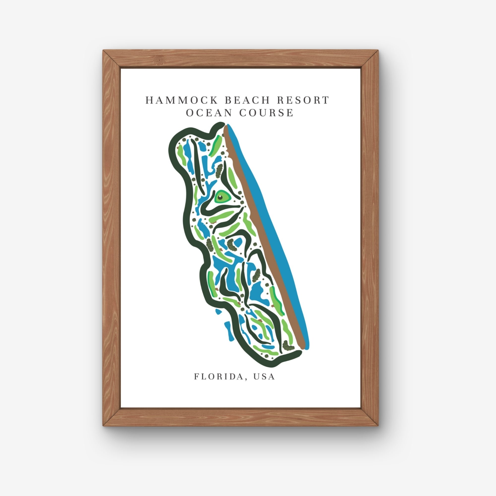 Hammock Beach Resort Ocean, Golf Course Print, Florida