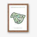 Birnam Wood Golf Club, Golf Course Print, California