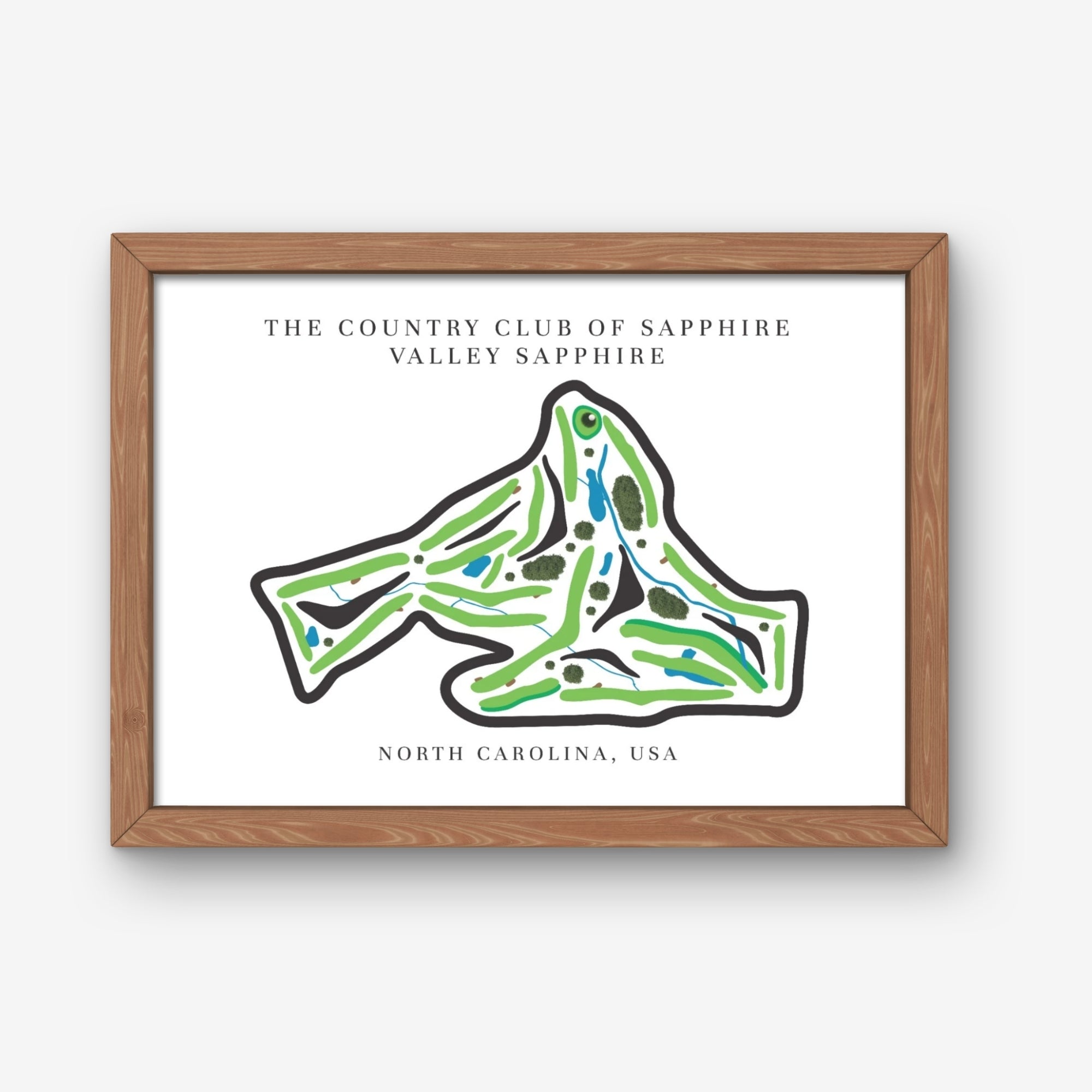 The Country Club of Sapphire Valley Golf Course Prints, North Carolina
