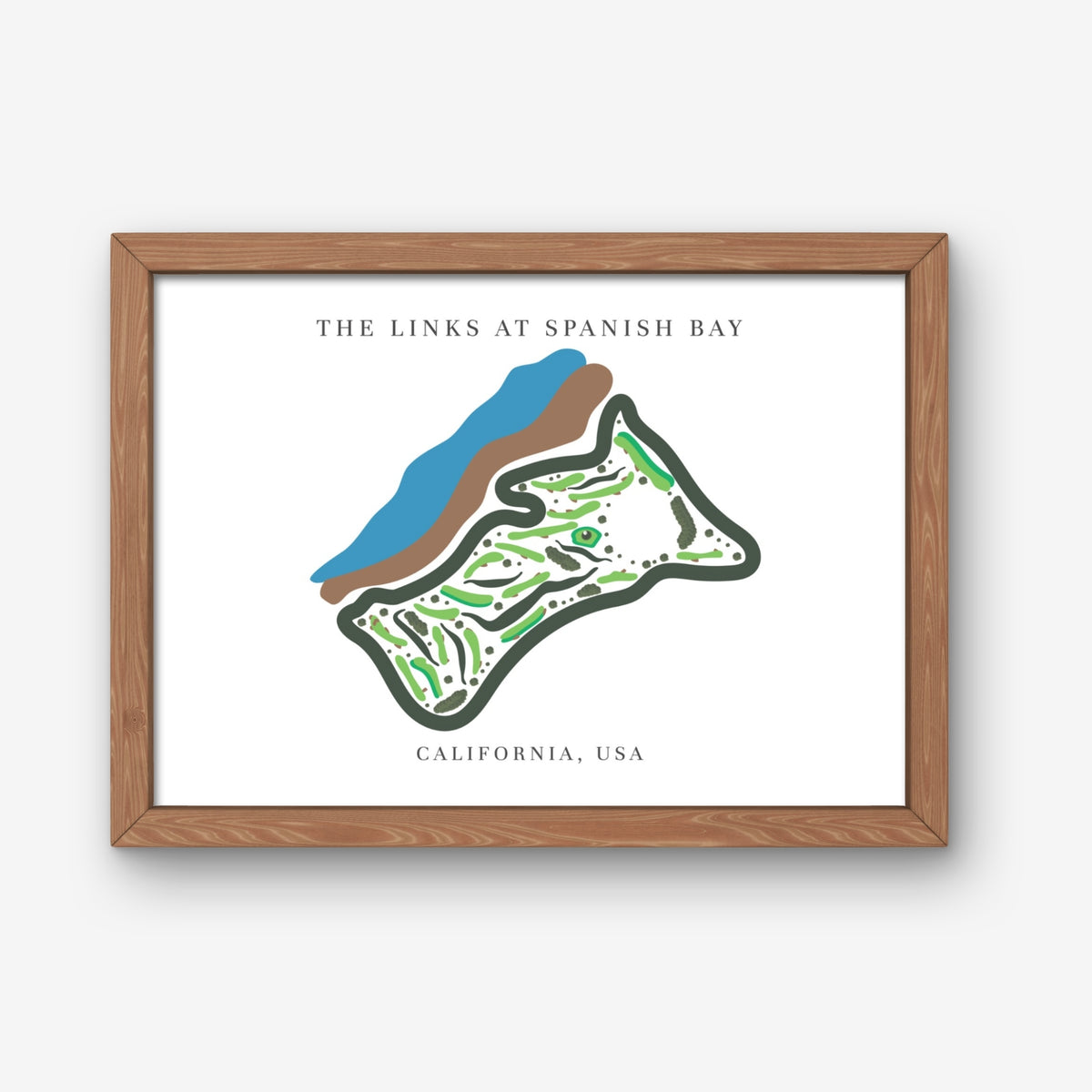 The Links at Spanish Bay Golf Course Print, California