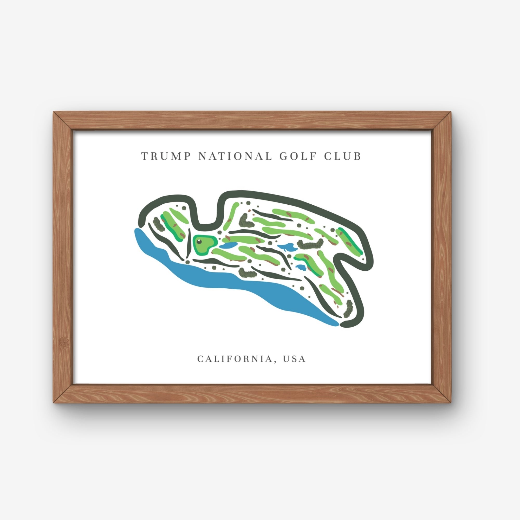 Trump National Golf Club, Golf Course Print, California