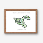 Eldorado Country Club, Golf Course Print, California