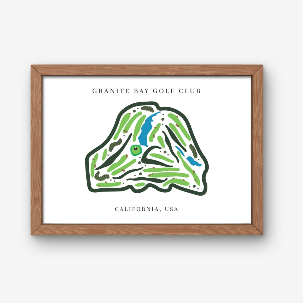 Granite Bay Golf Club, Golf Course Print, California