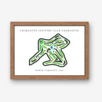 Charlotte Country Club Golf Course Print, North Carolina