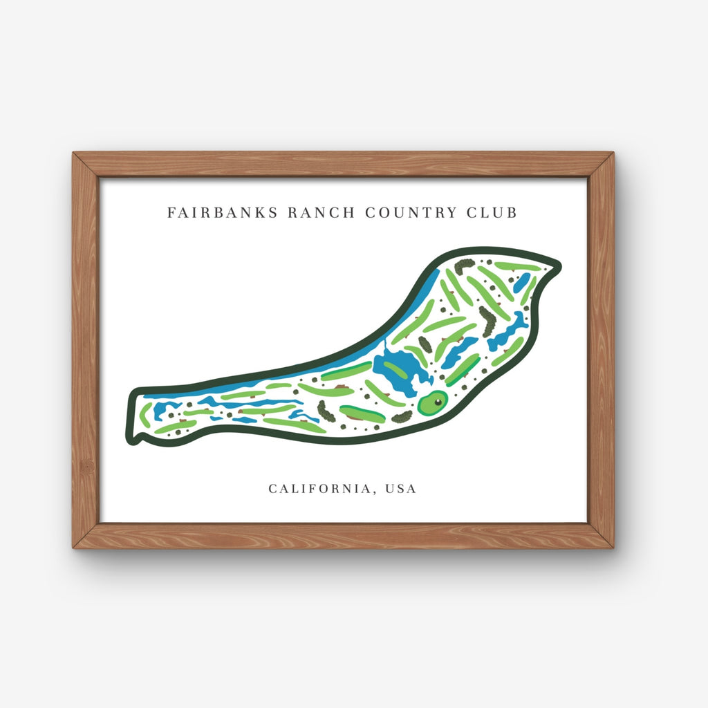 Fairbanks Ranch Country Club, Golf Course Print, California