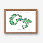 The Club at Olde Stone Golf Course Prints, Kentucky, Golf Map Artwork