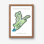 Claremont Country Club, Golf Course Print, California