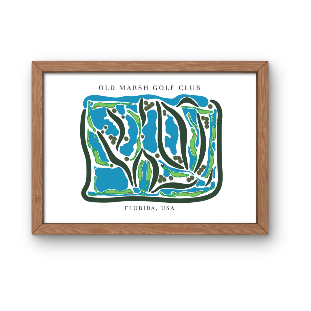 Old Marsh Golf Club, Golf Course Prints, Florida