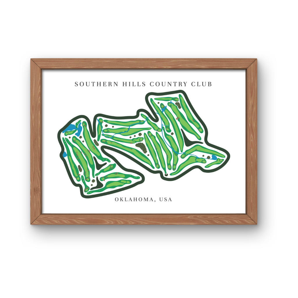 Southern Hills Country Club, Golf Course Prints, Oklahoma