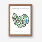 Quail Hollow Golf Club, Golf Course Print, North Carolina