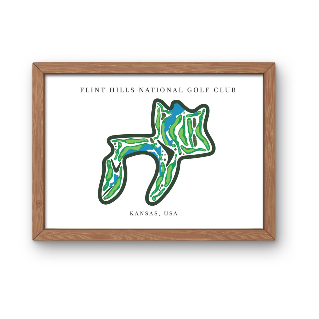 Flint Hills National Golf Club, Golf Course Prints, Kansas