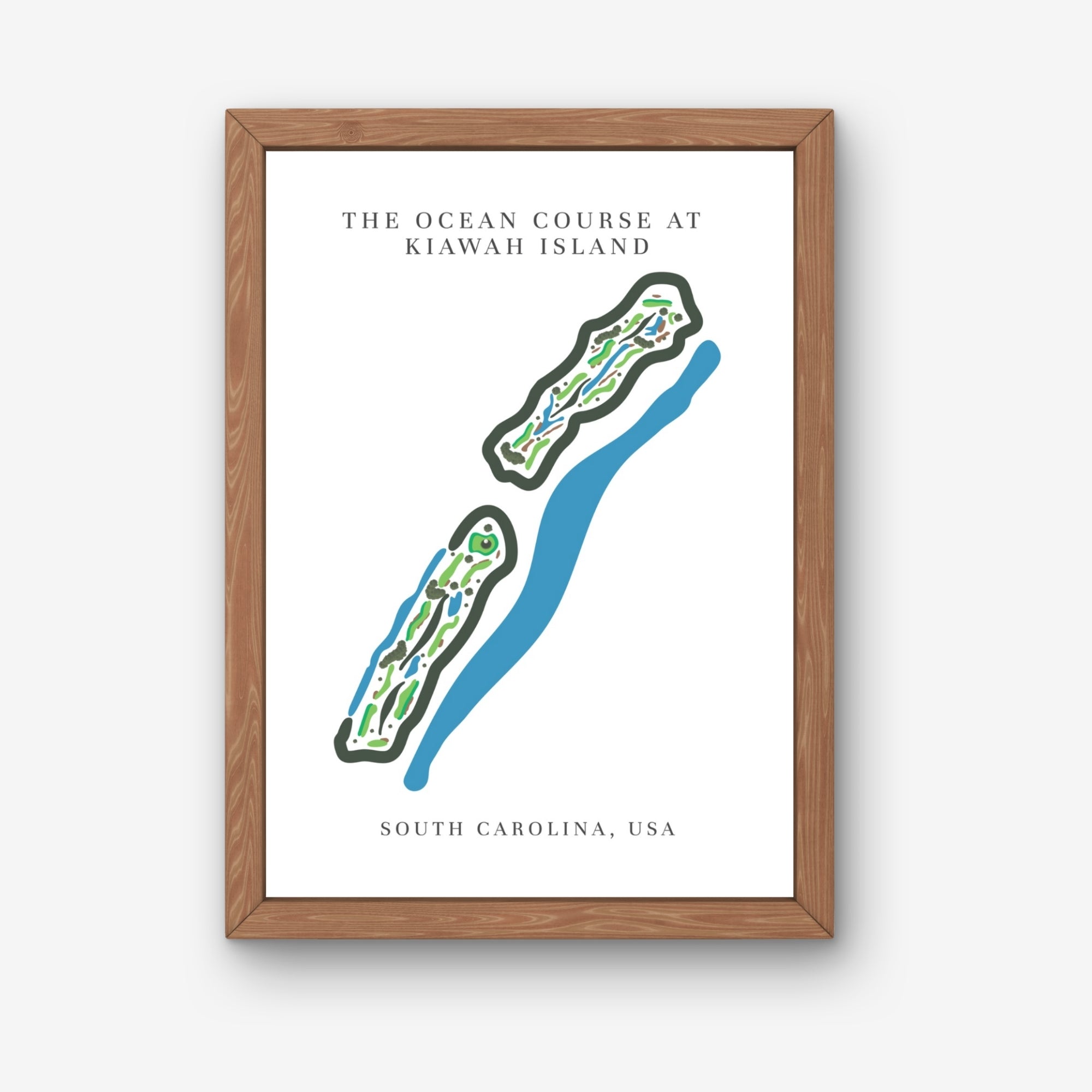 Ocean Course at Kiawah Island, Golf Course Print, South Carolina