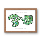 Boston Golf Club, Golf Course Prints, Massachusetts
