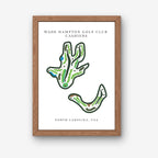 Wade Hampton Golf Club, Golf Course Print, North Carolina