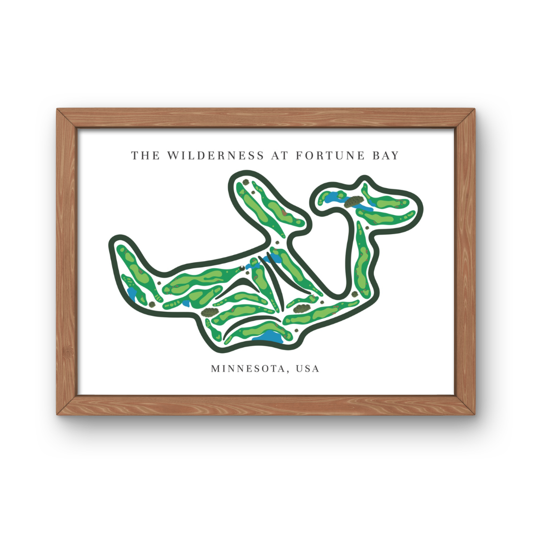 The Wilderness at Fortune Bay, Golf Course Prints, Minnesota