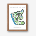 Half Moon Bay Golf Links, Golf Course Print, California