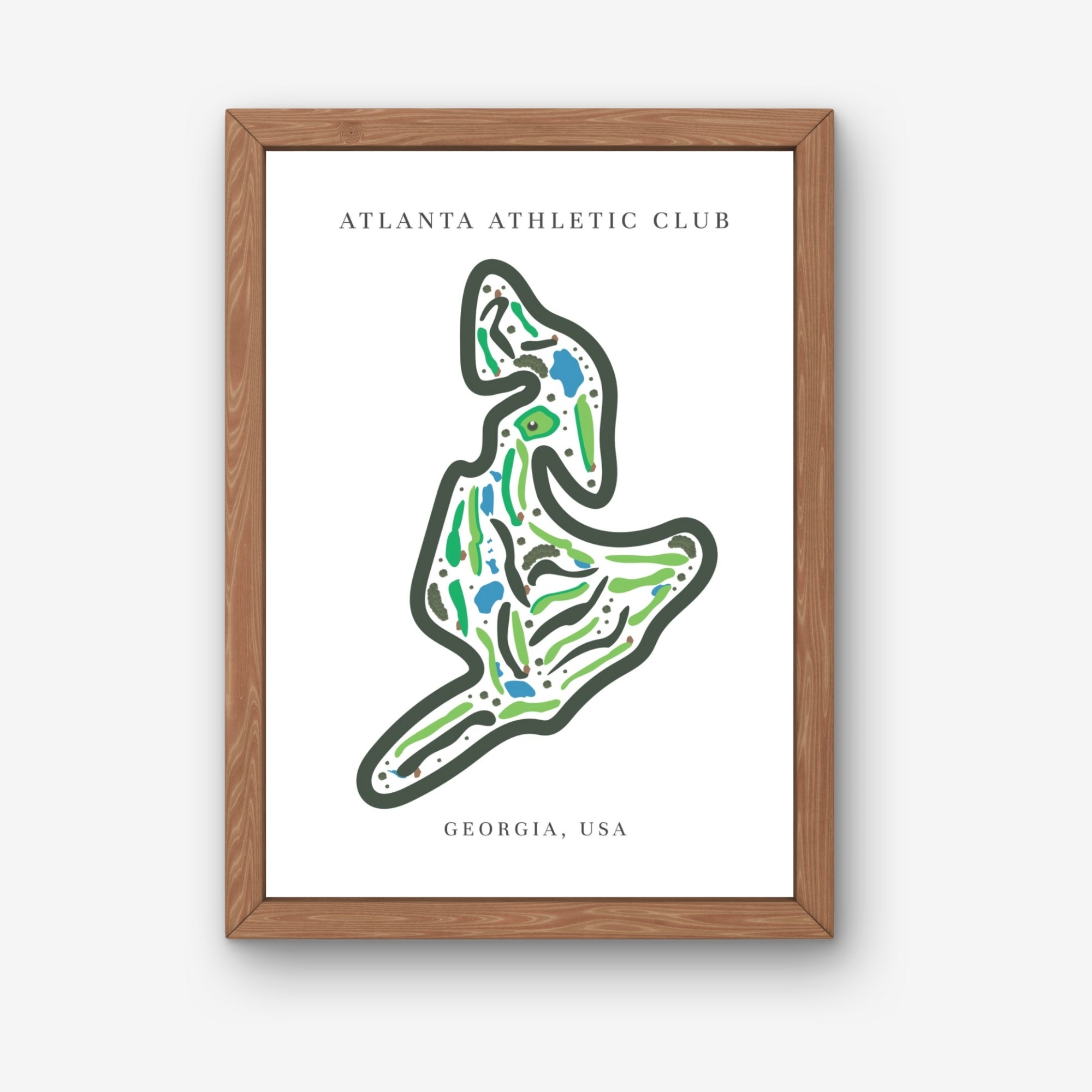 Atlanta Athletic Club, Golf Course Print, Georgia