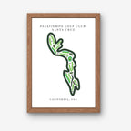 Pasatiempo Golf Club, Golf Course Print, California